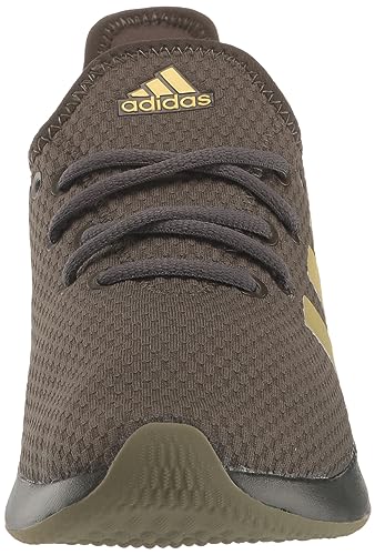 adidas Womens Cloudfoam Pure Shadow Olive/Olive Strata/Gold Metallic 7.5