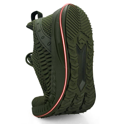 Feethit Women Tennis Running Shoes Walking Shoes Lightweight Casual Sneakers for Travel Gym Work Woman Waitress Nurse Olive Green 5.5