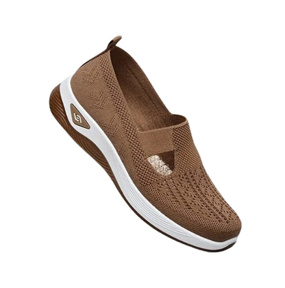 Comfortable Low-Top Fabric Slip-On Sneakers - Breathable, Lightweight, and Easy to Wear for Casual Walking and Outdoor Activities - All-Season