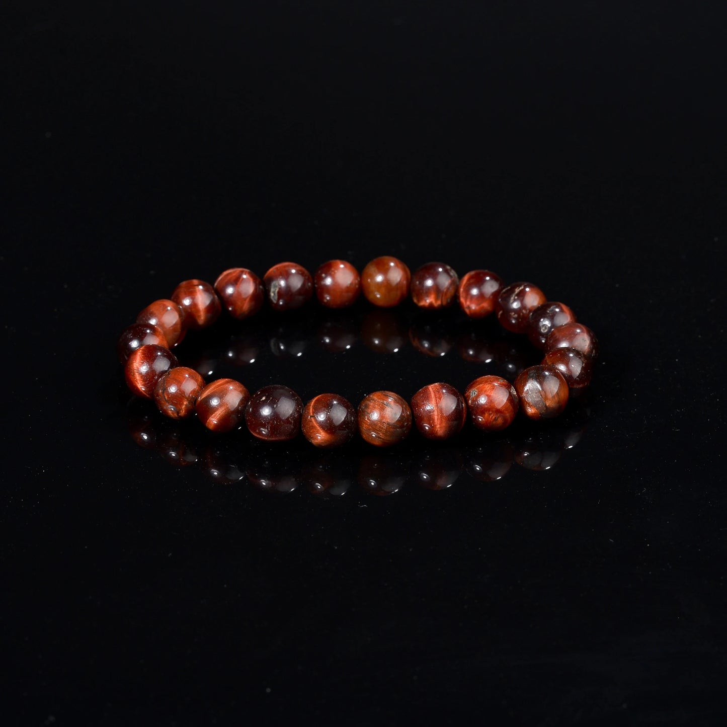 MeMolissa Trendy Natural Stone Beads Tiger Eye Bracelet Handmade Stretch Men Women Buddha Braclet for Yoga Meditation Jewelry